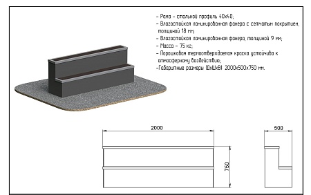 Барьер бокс 0.75 SPD250