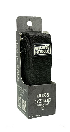 Коврик для йоги 6 мм двуслойный с ремешком для йоги FT-NYG-010