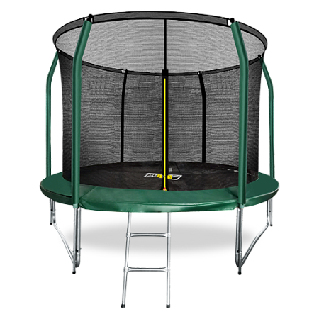 Батут премиум ARLAND 10FT с внутренней страховочной сеткой и лестницей